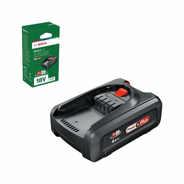 Bosch Batteri PBA 18V 4 0Ah PowerPlus Akut Laturit Ja Adapterit Duab