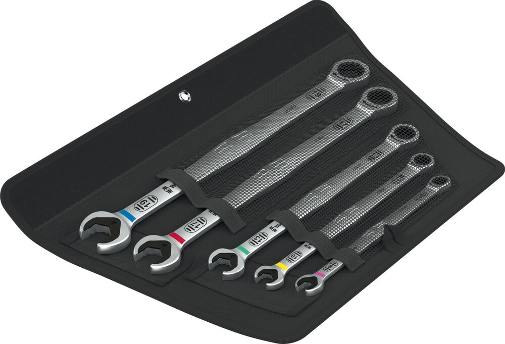 Wera U-ringspärrnyckel med spärrfunktion Joker 6007 i sats