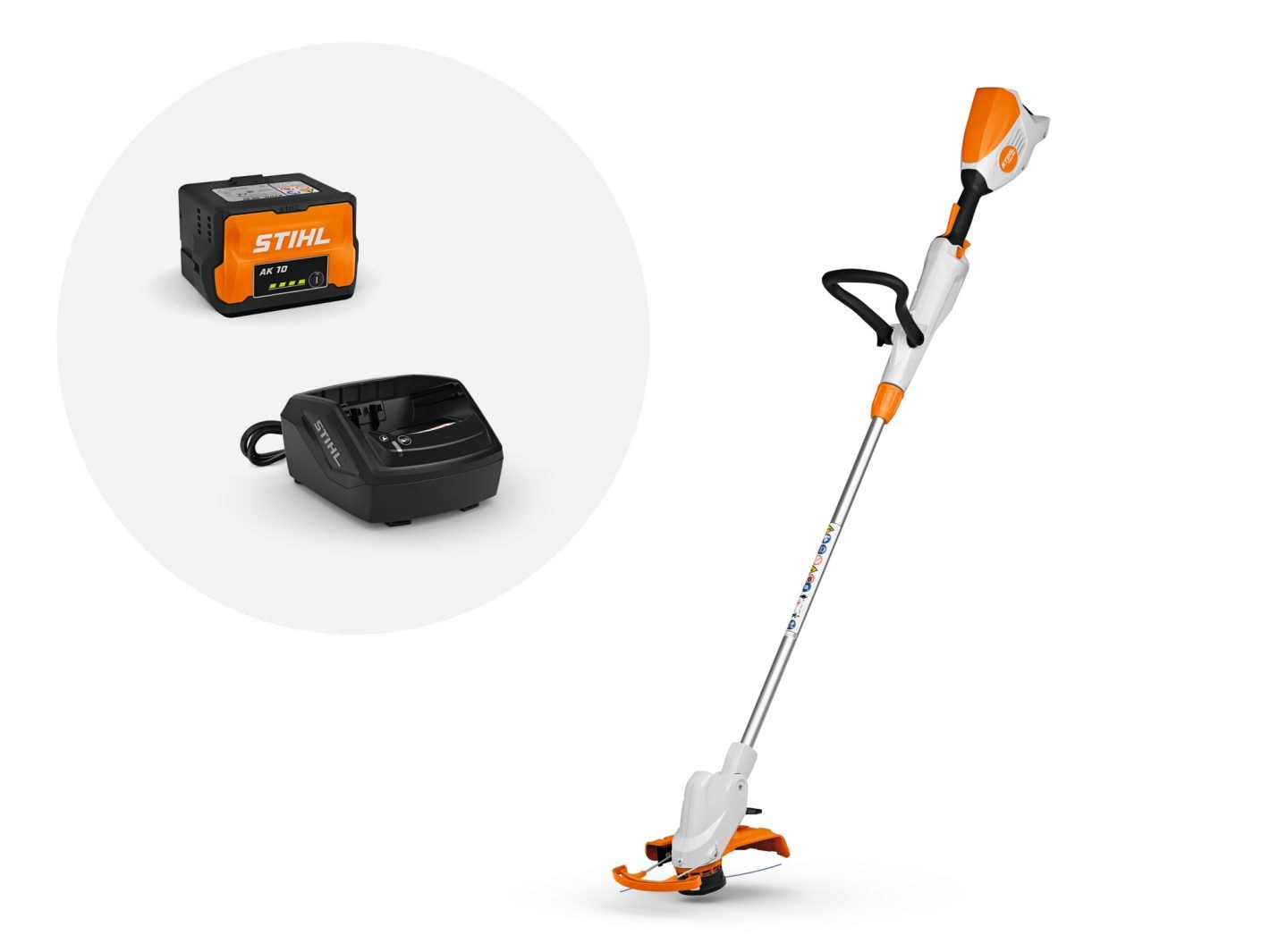 Stihl FSA 50 batteridrevet gresstrimmer inkl. batteri og lader