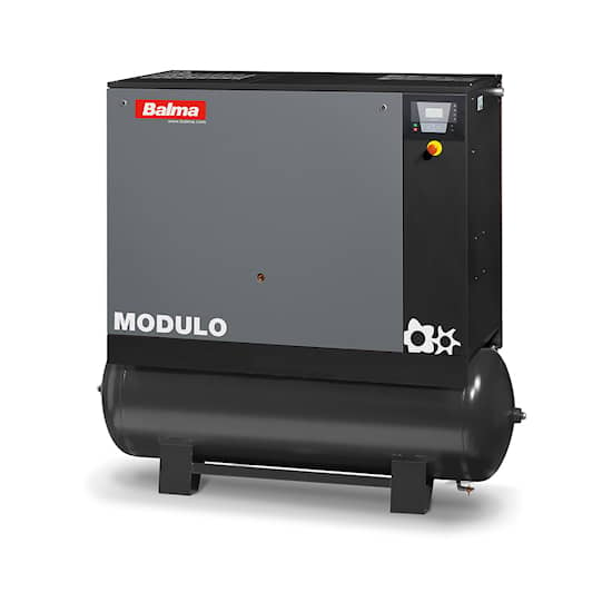 Balma Skruekompressor m/køletørrer MODULO E 5,5 10 Bar 500 l