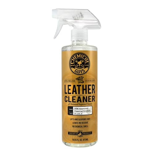 Chemical Guys Leather Cleaner 473ml, skinn- & läderrengöring