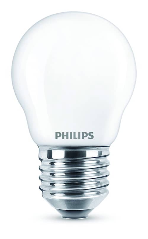 Philips Klotlampa 4,3W LED (40W) E27 470lm
