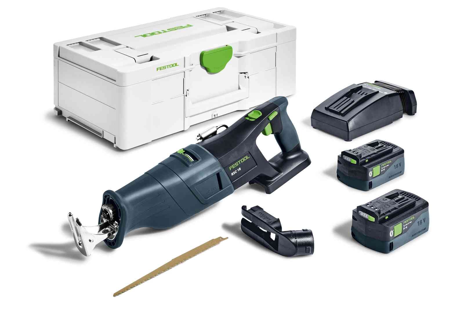 Festool Akkupuukkosaha RSC 18 5,0 EB-Plus (sis. akku+laturi) -