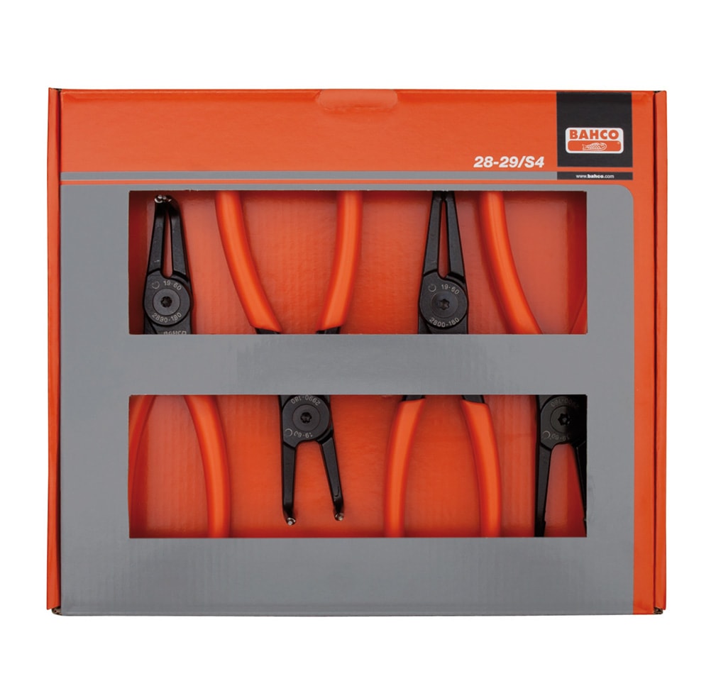 Bahco Circlip Pliers Set 19-60Mm 28-29/S4