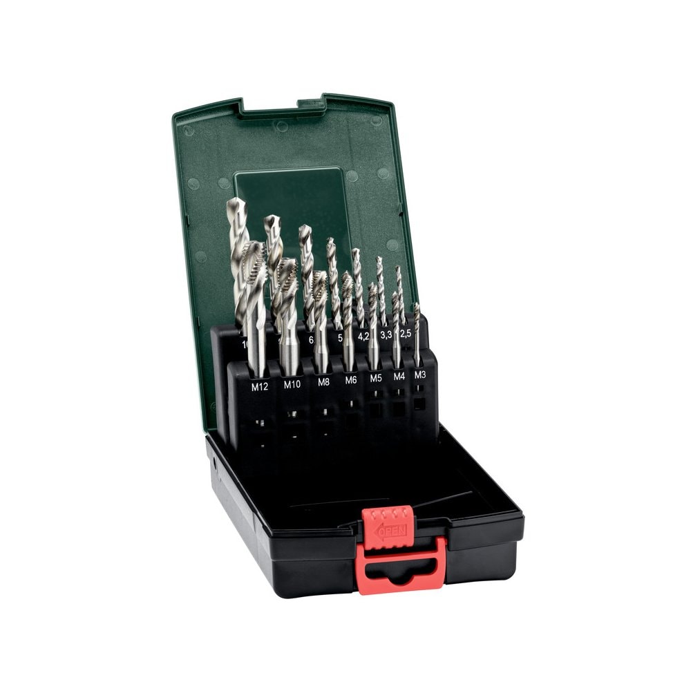 Metabo Maschinengewindebohrer Set, 14-teilig