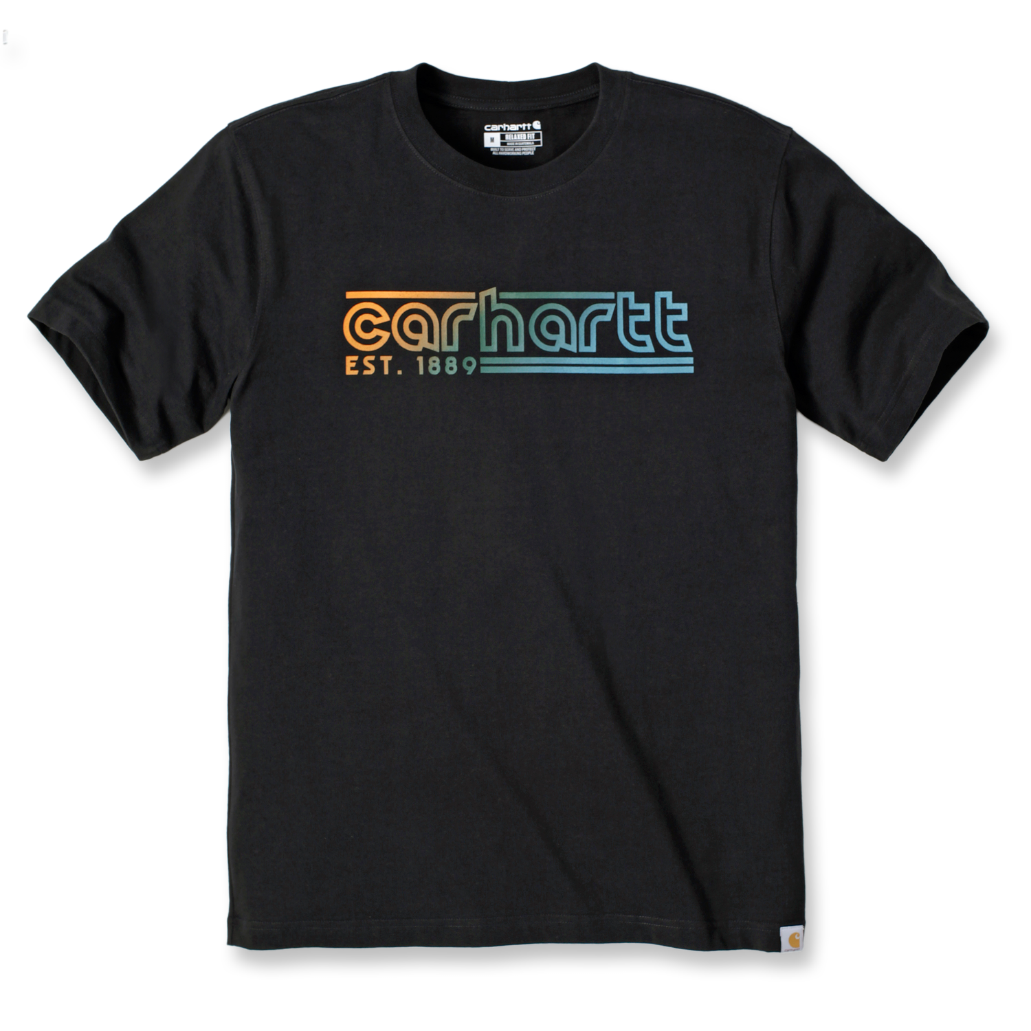 Carhartt S/s logo graphic T-shirt, Herr, Black