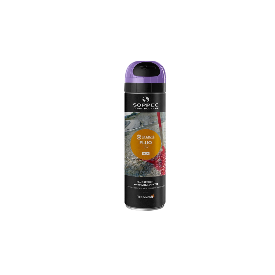 Soppec Märkspray Fluo TP - Lila, 500ml -
