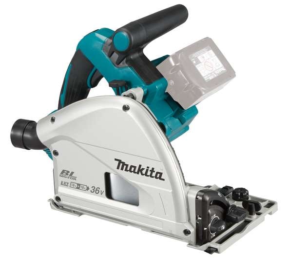 Makita Upotuspyörösaha LXT® 18V X2, 2 500 – 6 300 min⁻¹, 165 mm
