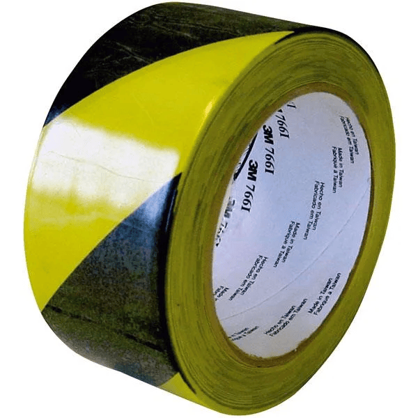 3M Varningstejp 766i Svart/Gul 50mmx33mm