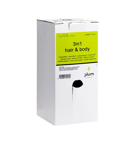 Plomme Dusjsåpe Plomme Hår & Kropp 1,4 L Bag in box