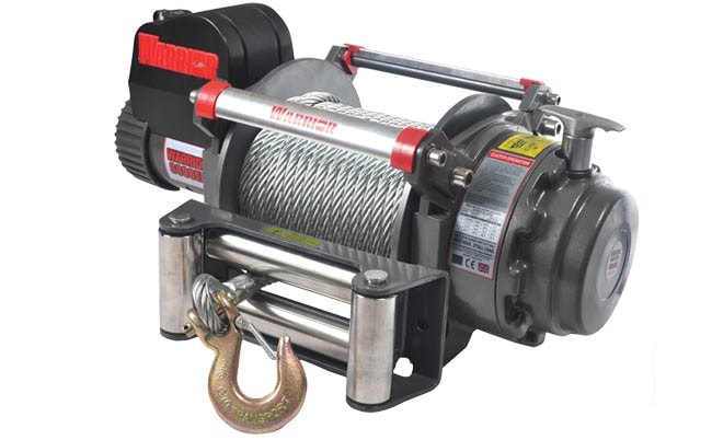 Warrior Winches Samurai 6000 lb EN vinsj, 24V stålvaier