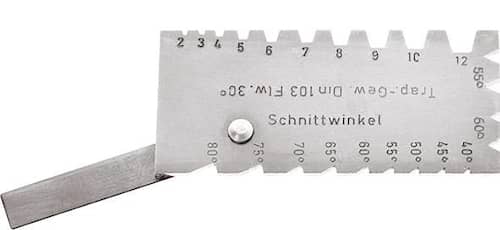 Format Svarv- och Gängtolk, 0-30, 40-80 Grader, DIN 103, 90x40mm