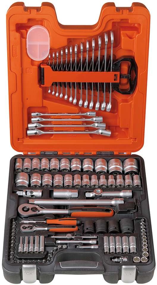 Bahco Verktygssats S106 1/4'' 1/2'' 106 delar