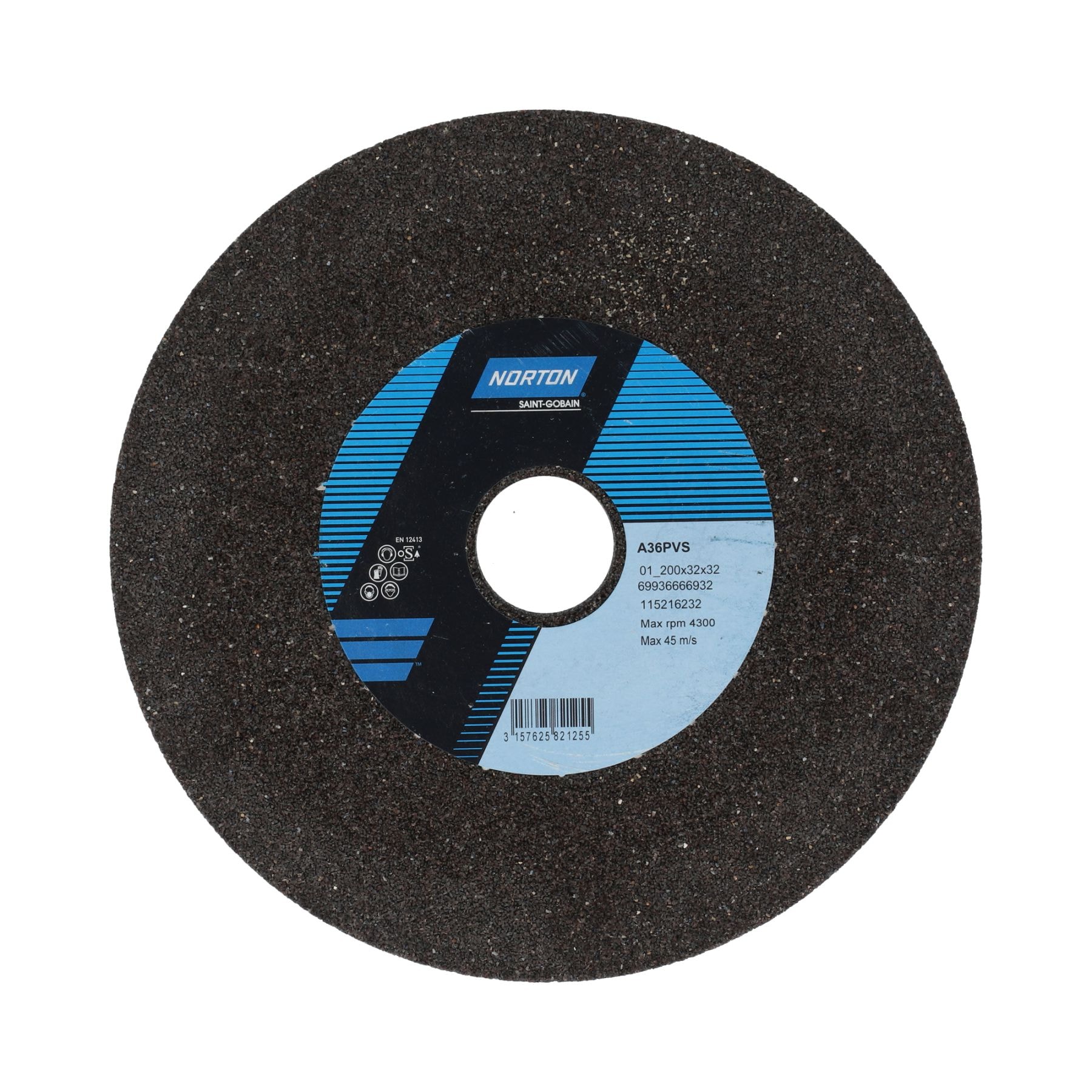 Norton Hiomalaikka A 200x32x32/20, A36 PVS, ruskea