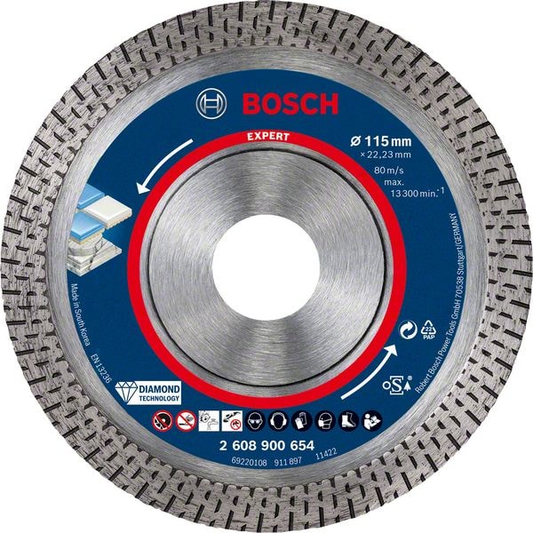 Bosch Diamantkapskiva Expert HardCeramic