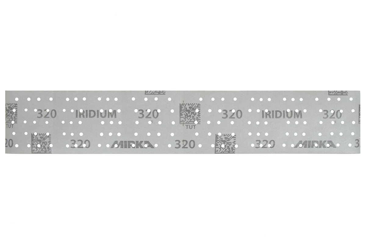 Mirka Hiomapaperi Iridium 70x400mm Grip 140H Perf