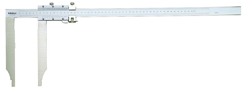 Mitutoyo Nonie skyvelære 534-116 0-1000mm, 0,02mm lange skaft, finjustering