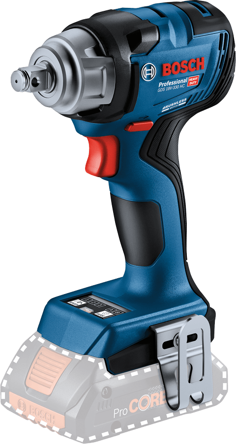 Bosch Mutterdragare GDS 18V-330 HC utan batteri och laddare