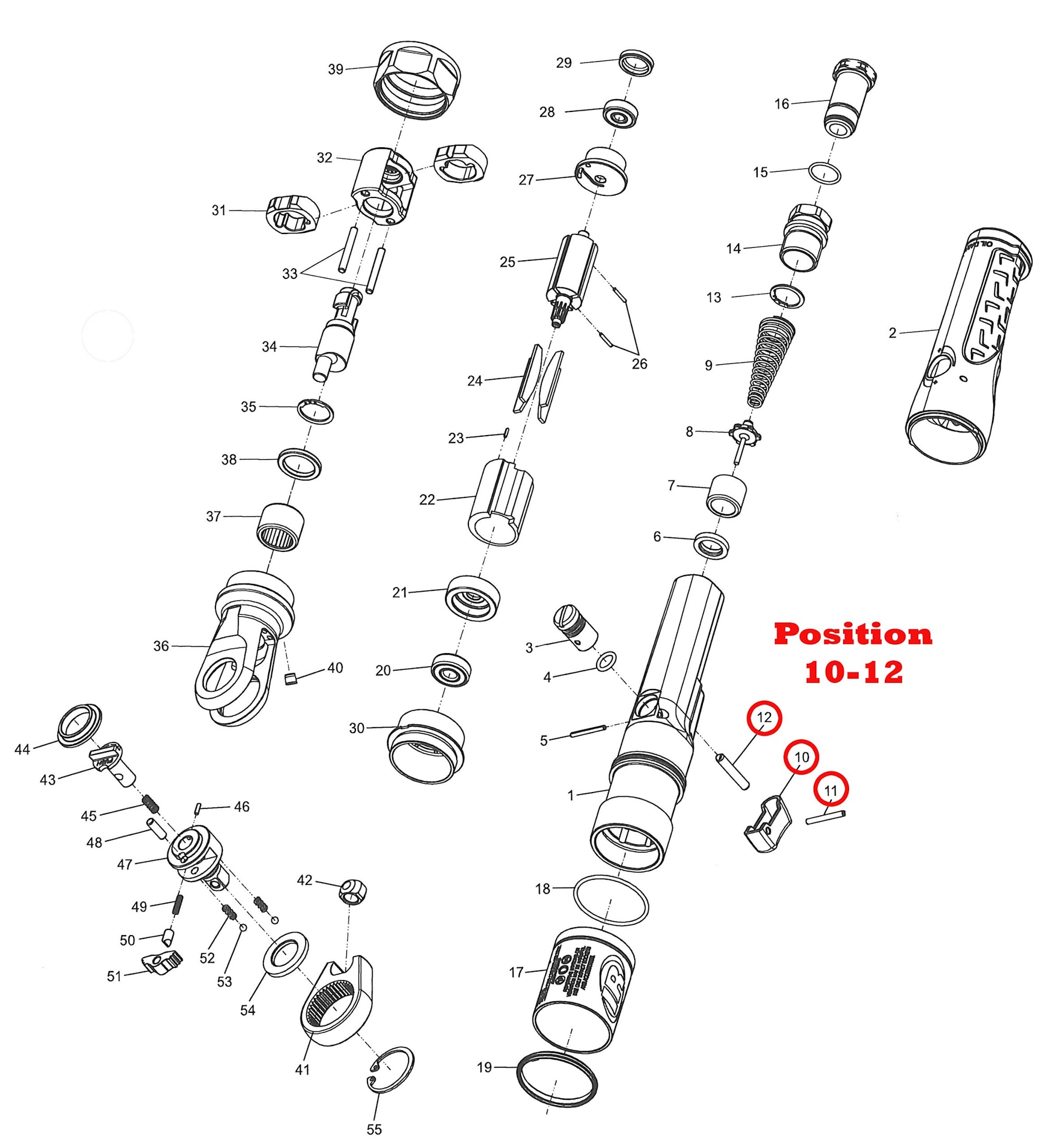 Ingersoll Rand Avtryckarset