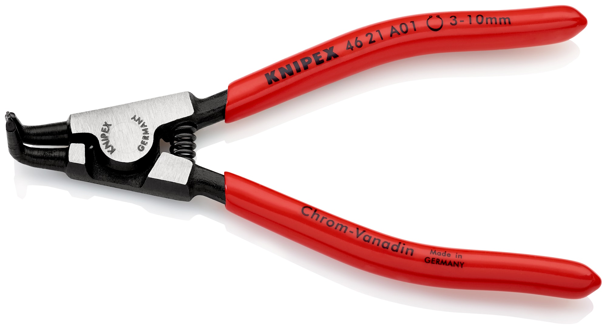 Knipex Seeger-pihdit 4621 A ulkoinen, kulma
