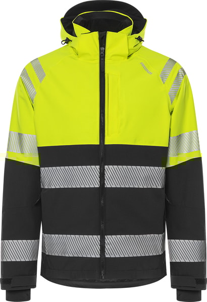 Fristads Skaljacka Varsel 4690 GLS Varselgul/Svart 3XL -
