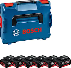 Bosch batteripakke 6X4,0Ah L-BOXX