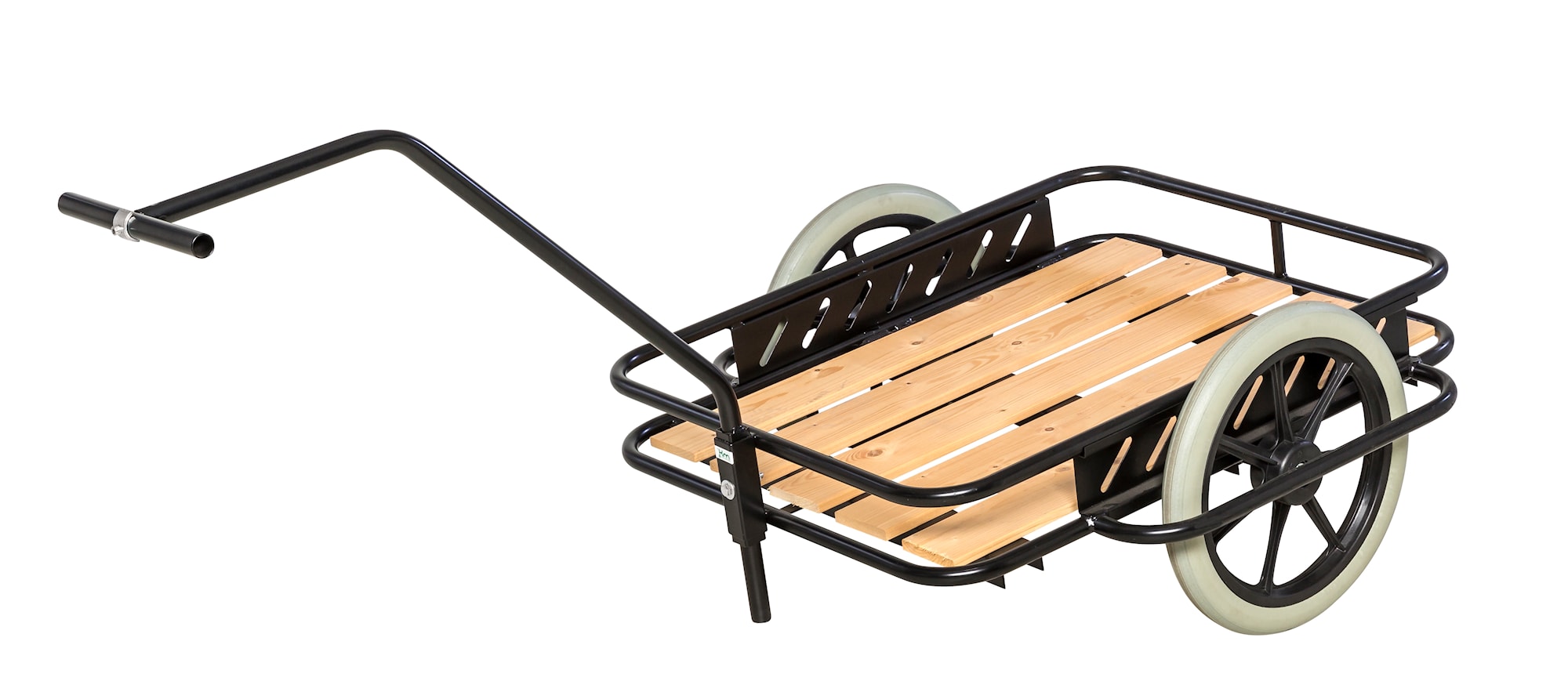 Kongamek Svart/Bjørk Handlekurv