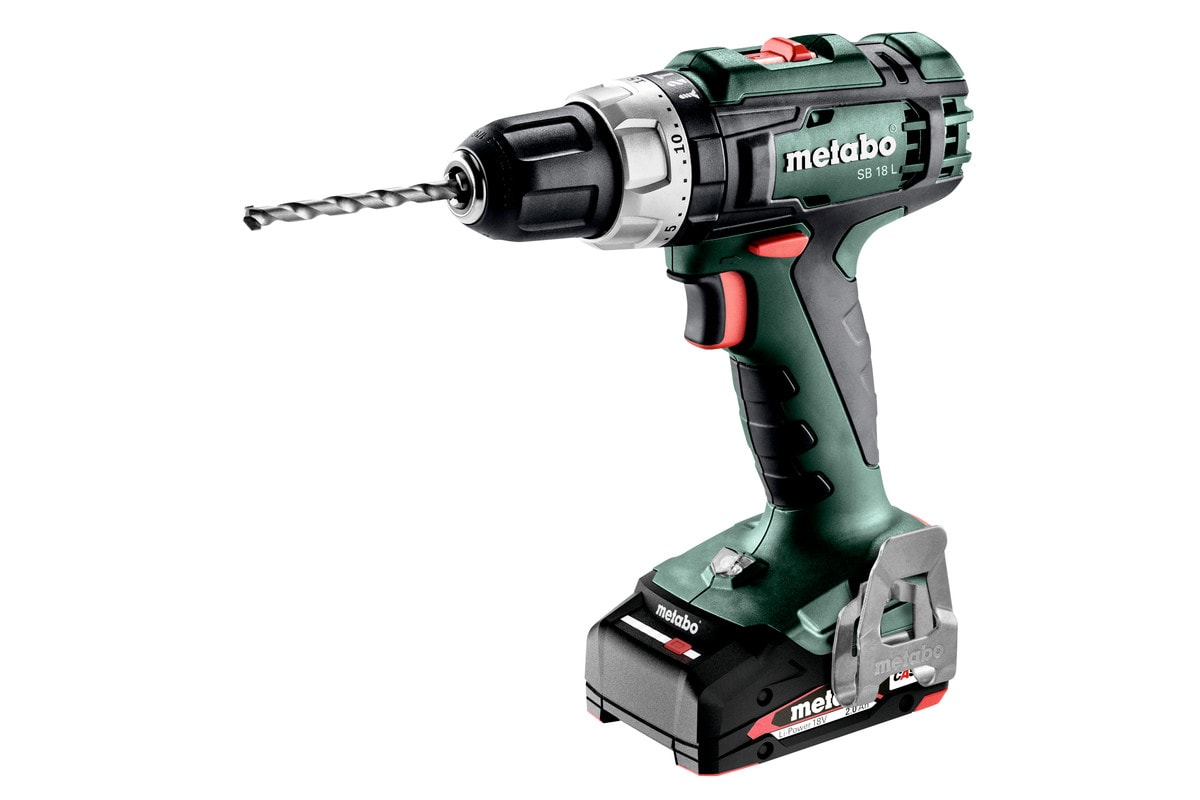 Metabo Slagborrmaskin SB 18 L med 2x2Ah batterier & laddare