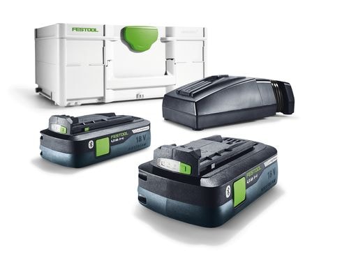 Festool Energiasetti SYS3 ENG 18V 2x4,0/TCL6