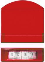 Format Mittanauha tarkistusikkunalla EG2, teräs, valkoinen