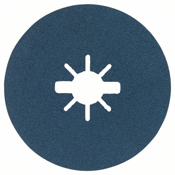 Bosch X-LOCK-fiberslipeskiver, Ø125 mm, R574, Best for Metal