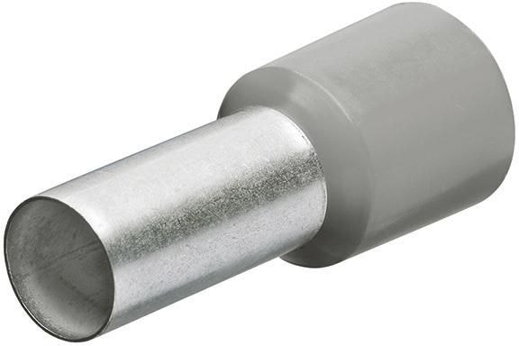 Knipex Ändhylsa grå plastkrage, 10,0mm, 4,0mm², 200-pack, 9799335