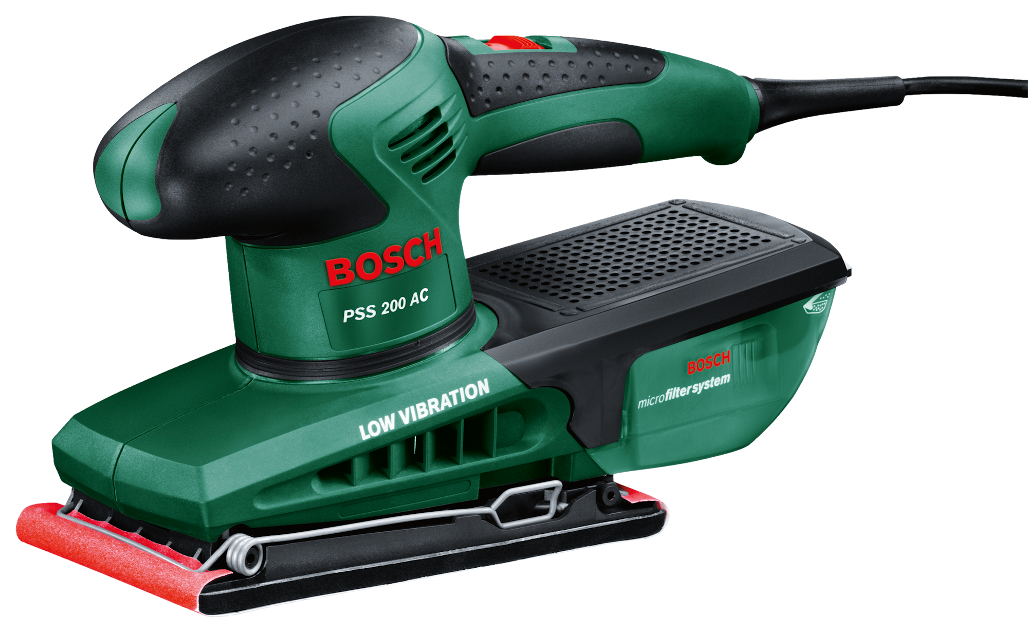 Bosch DIY Planslip PSS 200AC Microfilter