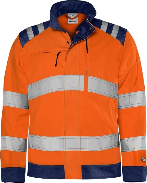Fristads Green Jacka Varsel Kl 3 4067 GPLU Varselorange/Marinblå 4XL -