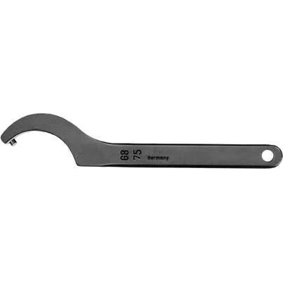 Amf Haknyckel med tapp DIN 1810 B 80-90mm