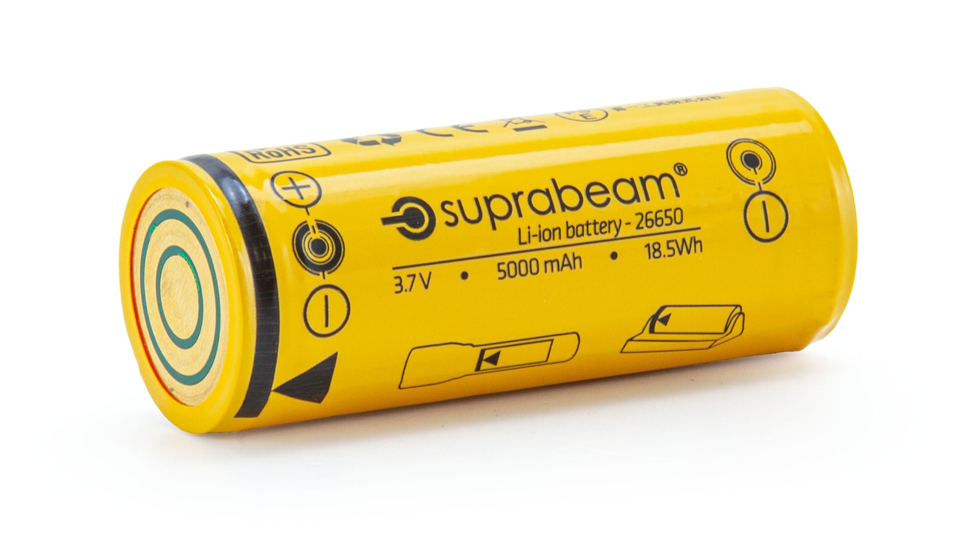 Suprabeam Batteri 26650 5000 Mah