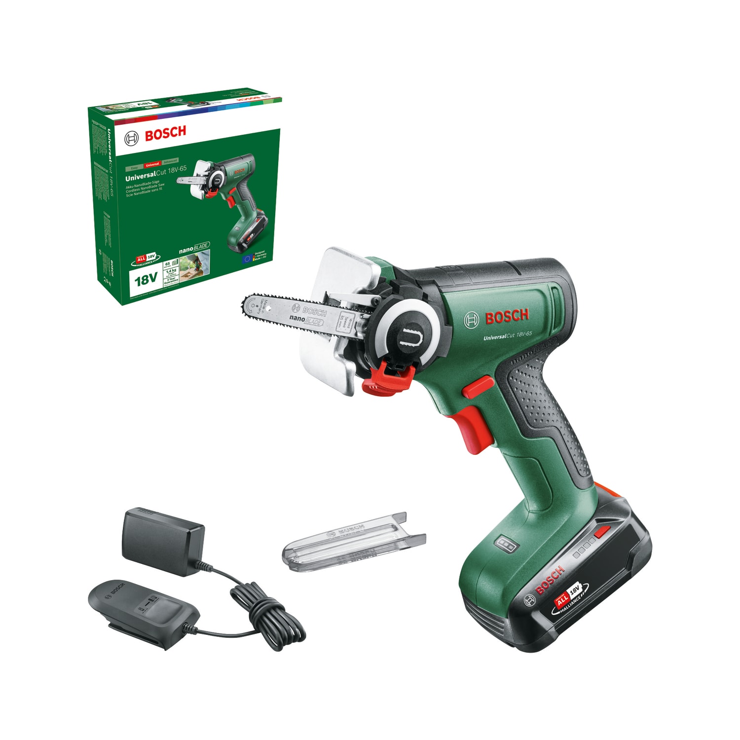 Bosch DIY Multisåg Univcut 18V65 2,5Ah i kartong