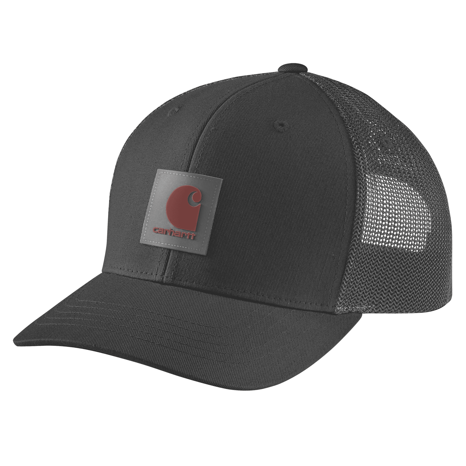 Carhartt Rugged Flex™ Twill Mesh-Back Logo Patch Keps Herr Black
