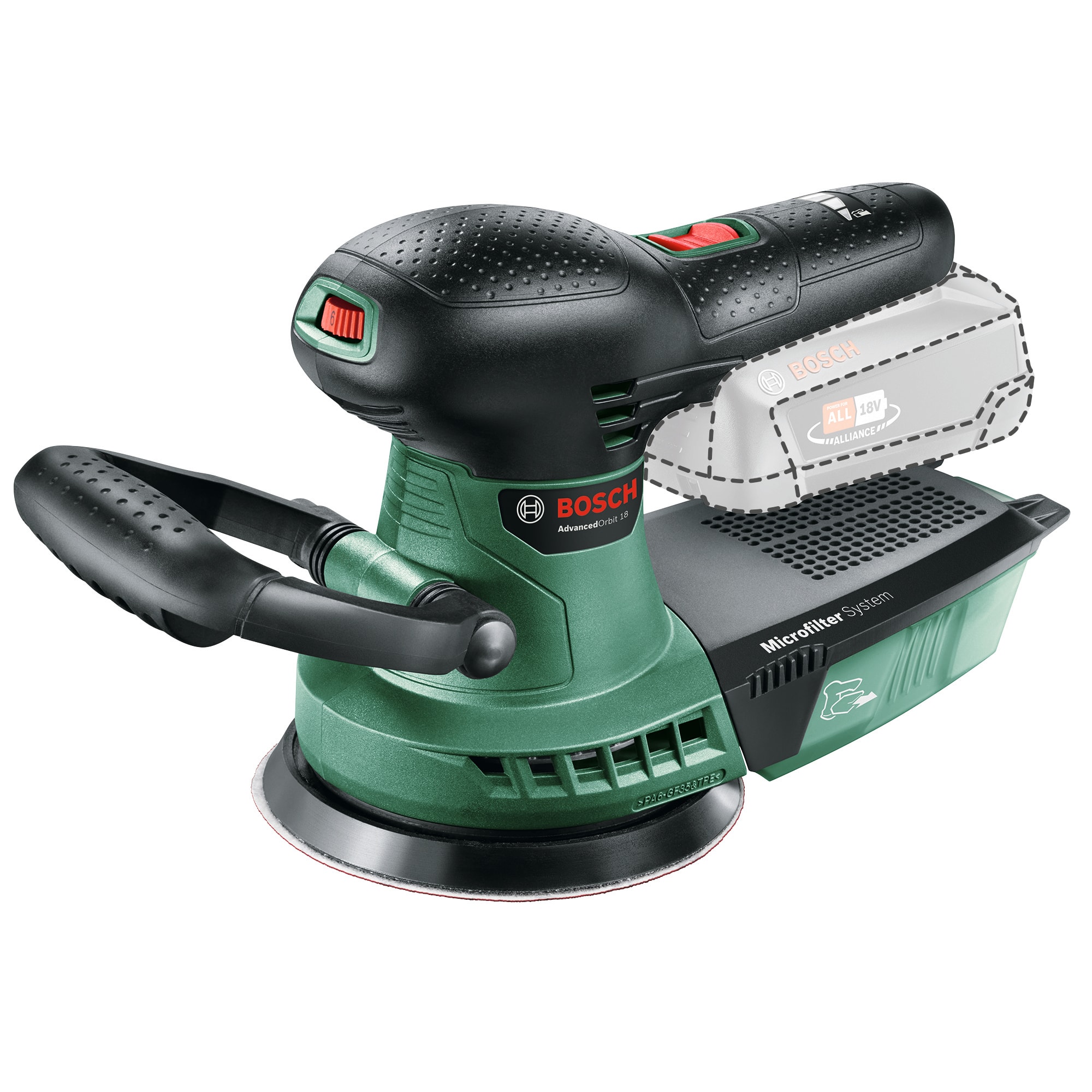 Bosch DIY Excenterslip Easyorbit 18V-10