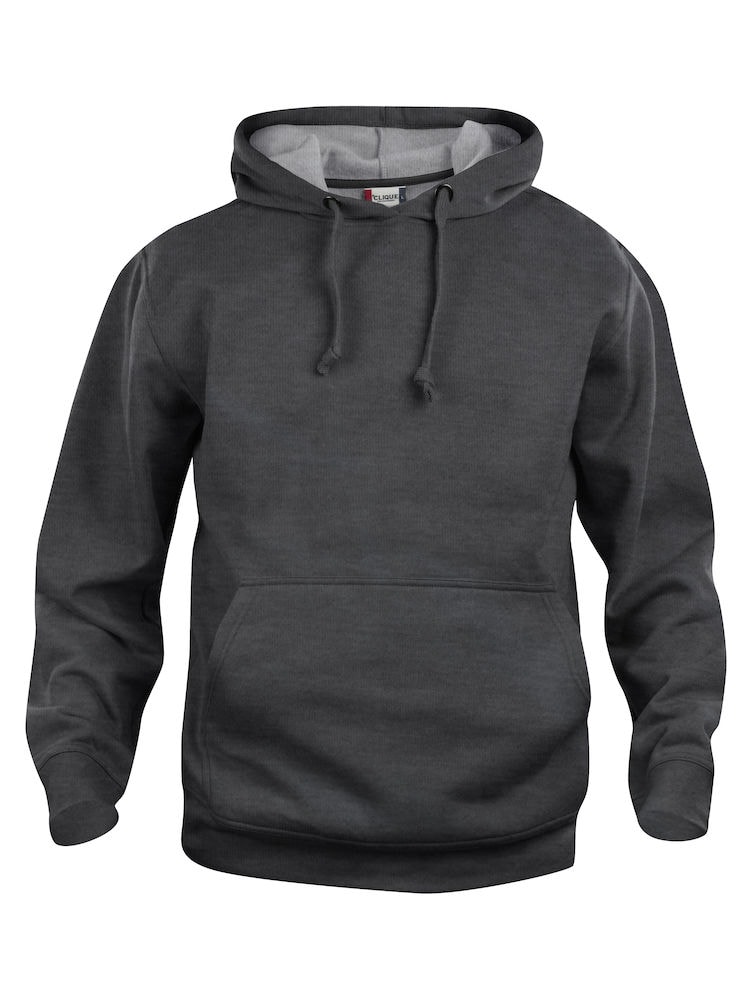 Clique Basic Hoody Antracitmelerad
