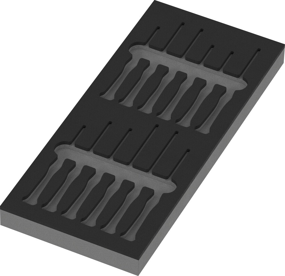 Wera 9816 skumgummiinsats för skruvmejsel Kraftform Micro sats 2, utan verktyg