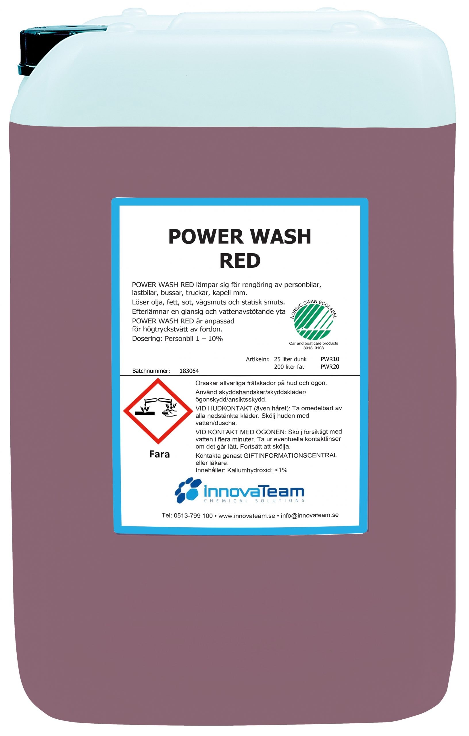Innovateam Power Wash Red 25L