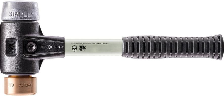 Halder Hammare Simplex, studsfri, koppar/lättmetallslag