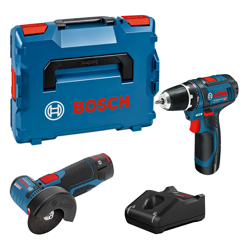Bosch Verktygsset GSR 12V-15 GWS 12V-76