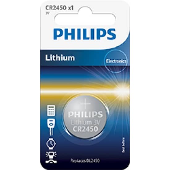 Philips Battericell Lithium CR2450 661431