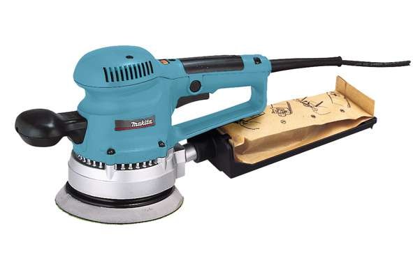 Makita Excenterslip BO6030J 150mm i MAKPAC