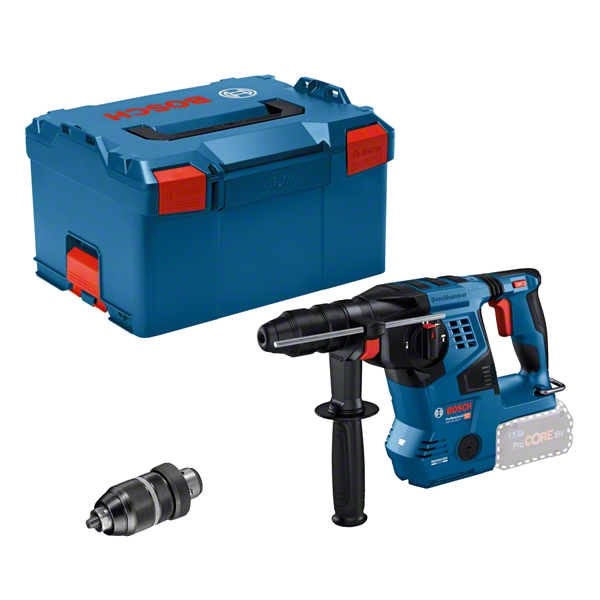 Bosch Borrhammare GBH 18V-28 CF utan batteri & laddare i L-Boxx