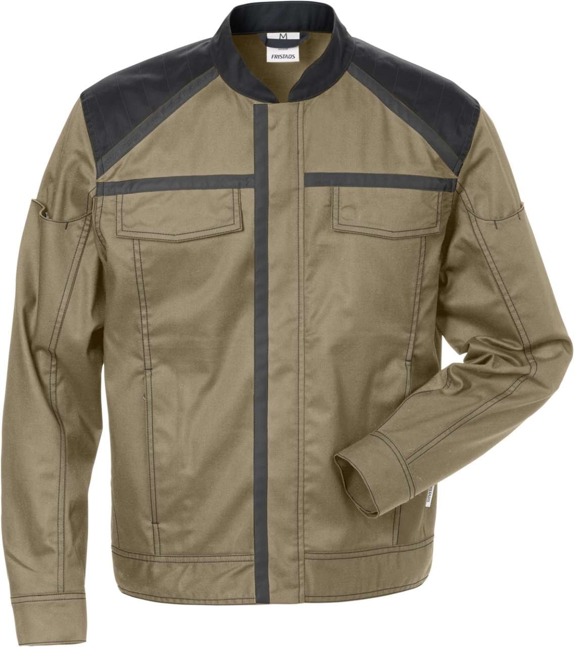 Fristads Jacka 4555 STFP Khaki/Svart 4XL