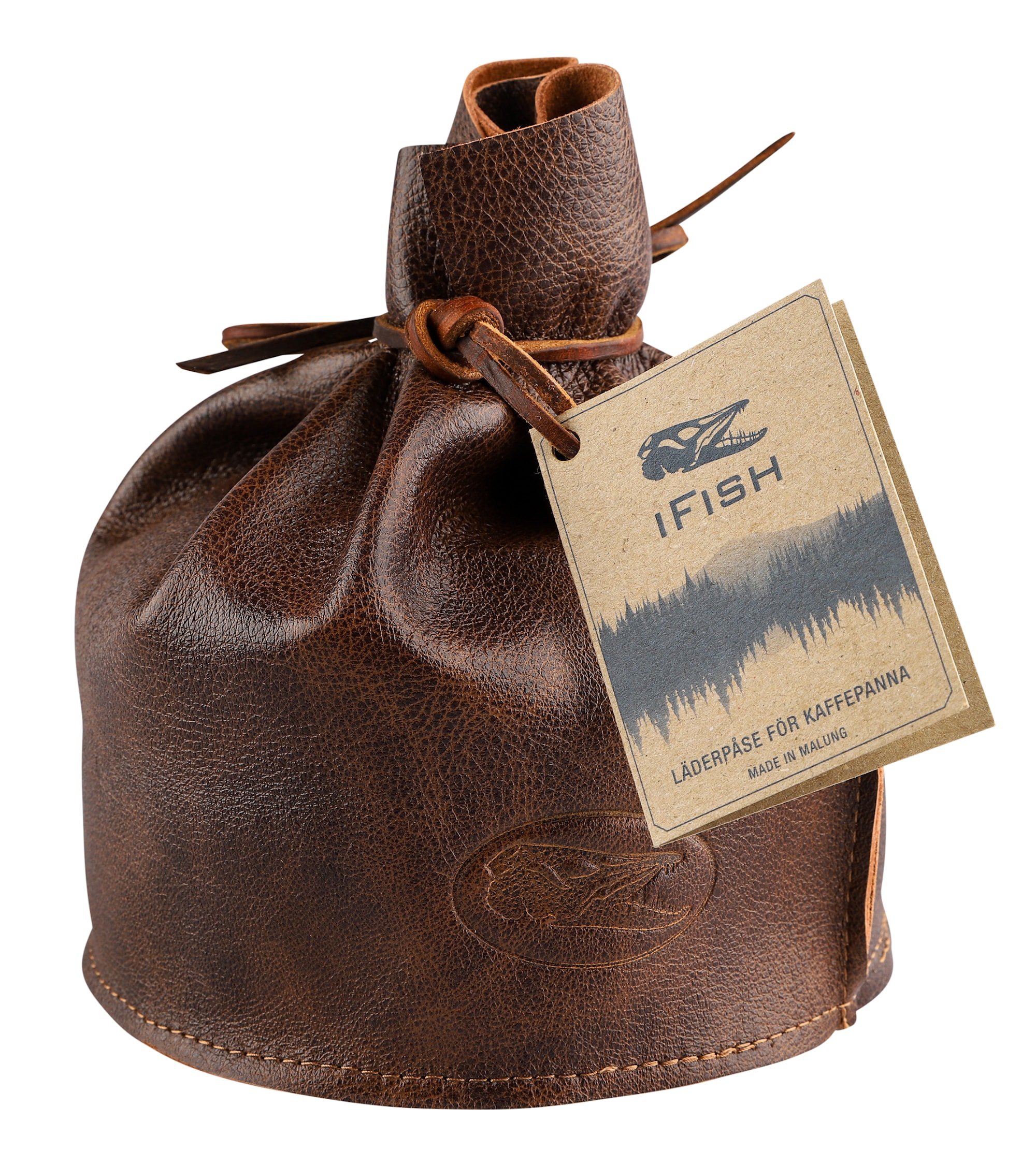 IFISH Läderpåse för kaffepanna