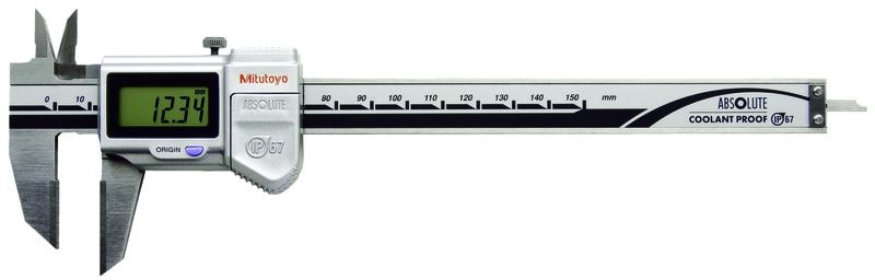 Mitutoyo slissetast 573-676-20 0-150 mm, 0,01 mm karbidbelegg, IP67, datautgang